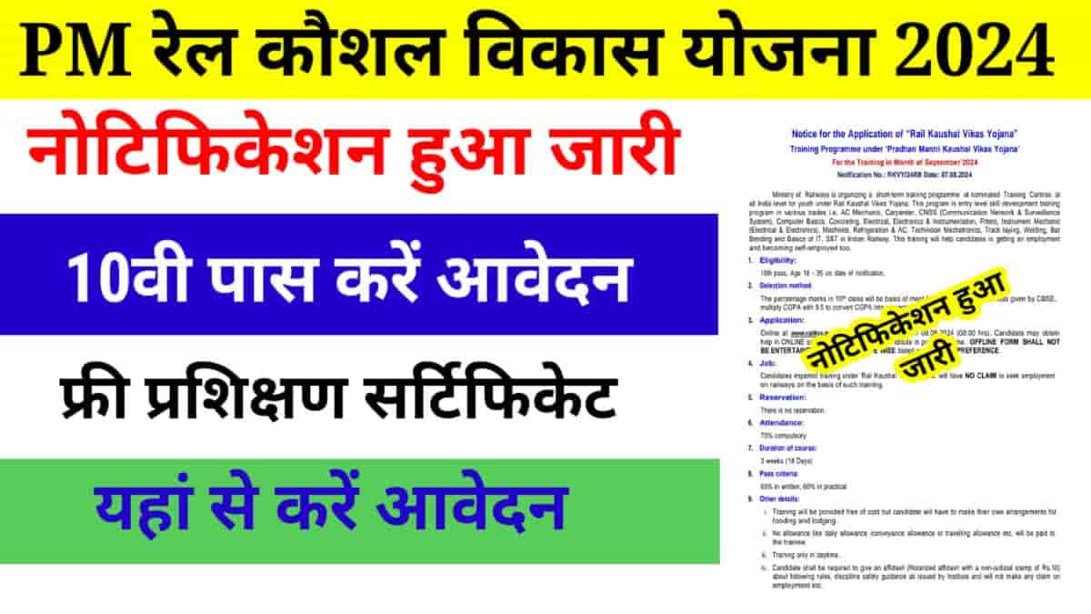 Rail Kaushal Vikas Yojana 2024