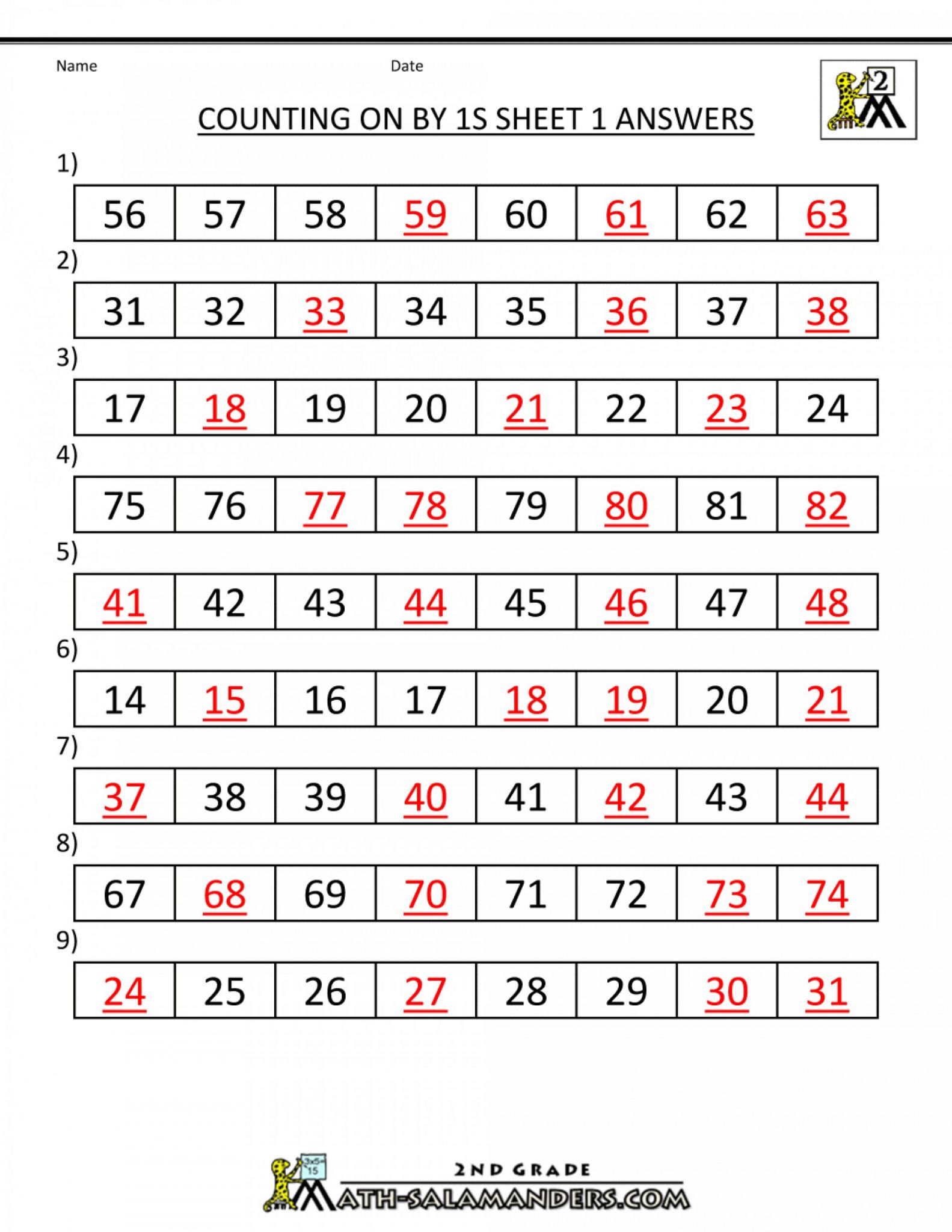 5 free math worksheets second grade 2 skip counting skip counting by 8