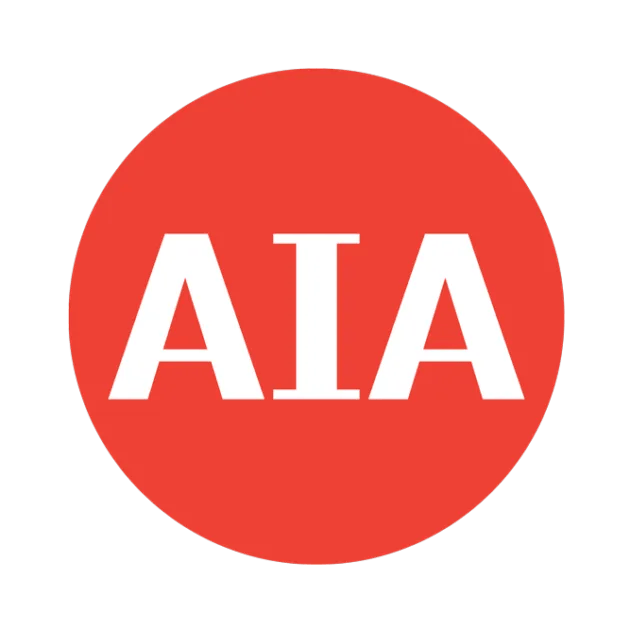 AIA red logo