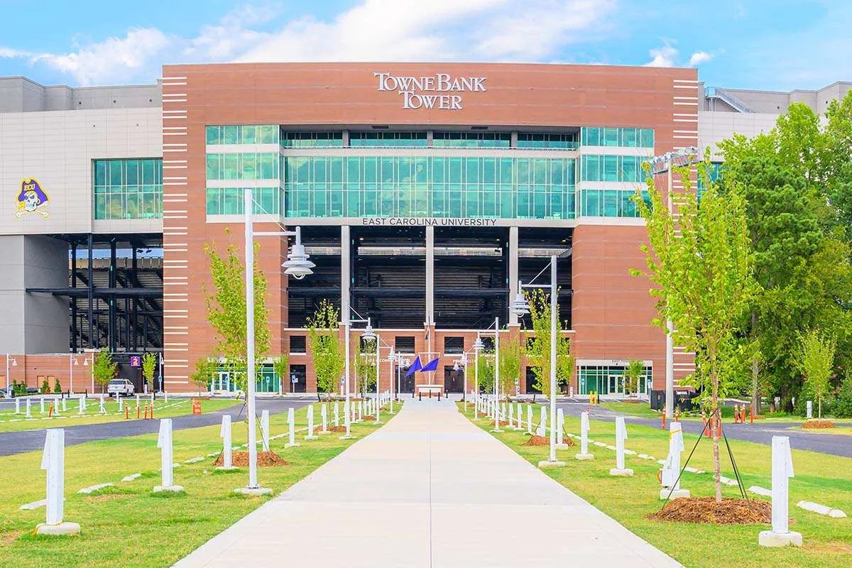 Apogee AFS Tubelite Dowdy Ficklen Stadium - South