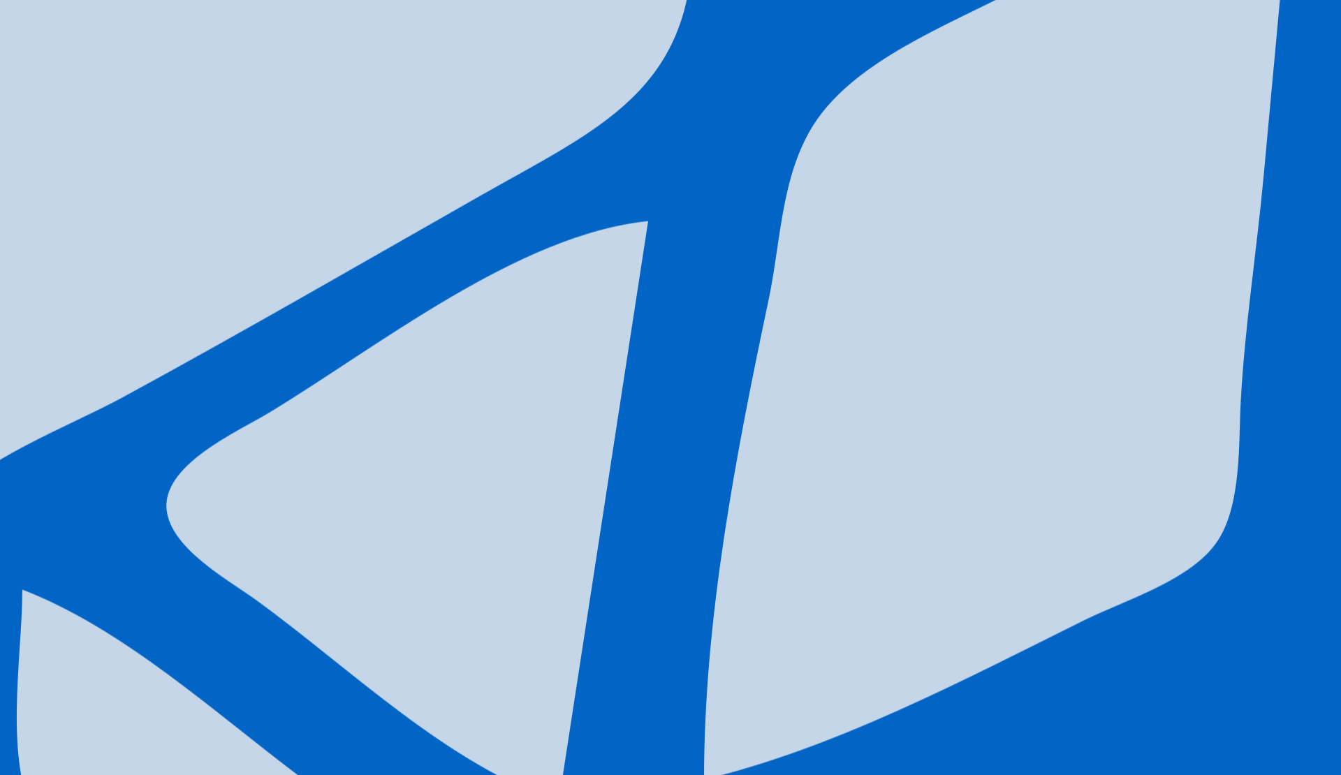 A cropped image of a part of a radio tower in blue.