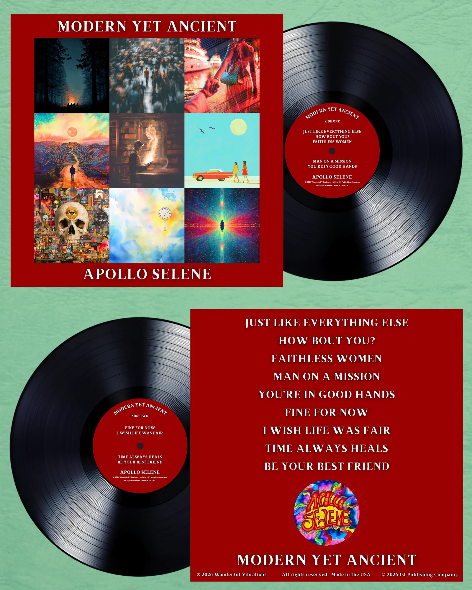 "Modern Yet Ancient" Vinyl Record