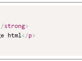 How To Display Code Snippets In Html