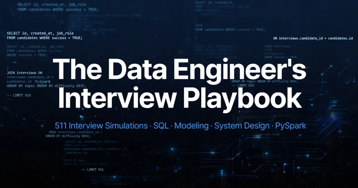The Real Reason Data Engineers Fail Technical Interviews