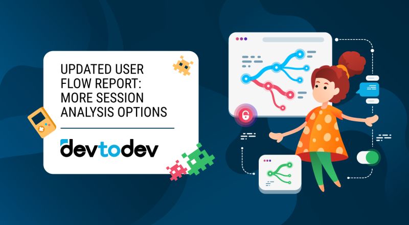 Devtodev Updated User Flow Report More Session Analysis Options - Retina Mountain Illustrations for Desktop