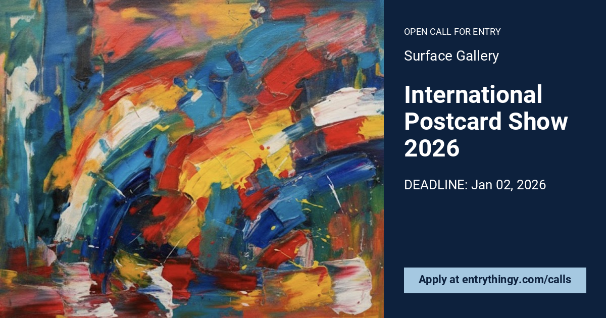 Postcard Show 2026 Surface Gallery CLOSED 2176 