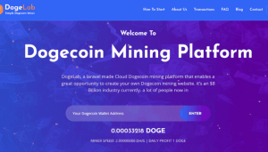Cloud DogeCoin Mining Script PHP Source Code