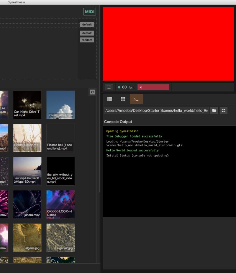Osc Synesthesia Docs - HD Geometric Patterns for Desktop