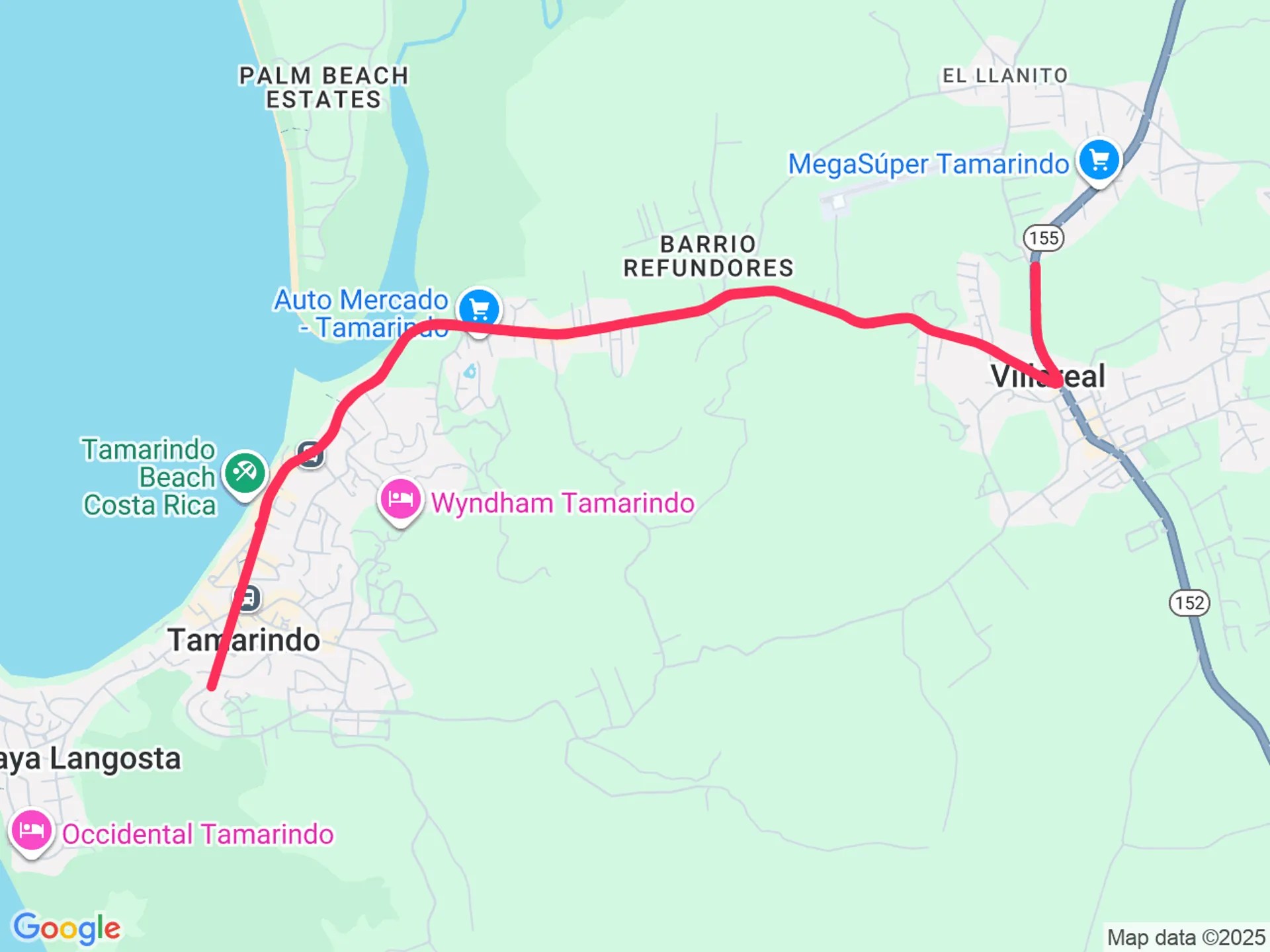 10K Tamarindo 2026 Race Info Course Results V O2 10k Tamarindo Map 2025 09 06.webp