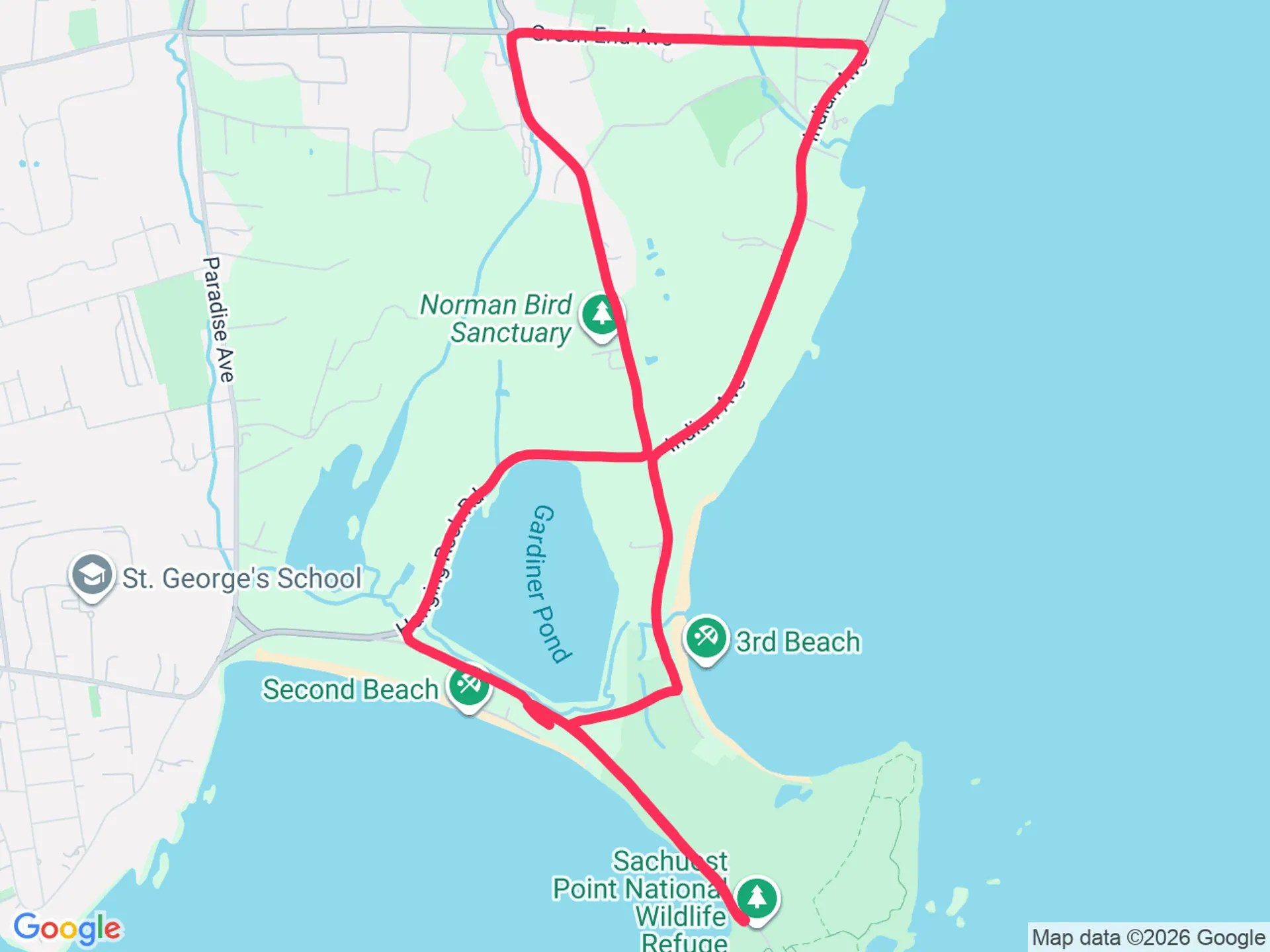 Aquidneck 10K 2026 Race Info Course Results V O2 Aquidneck 10k Lmho Map 2026 03 22.webp