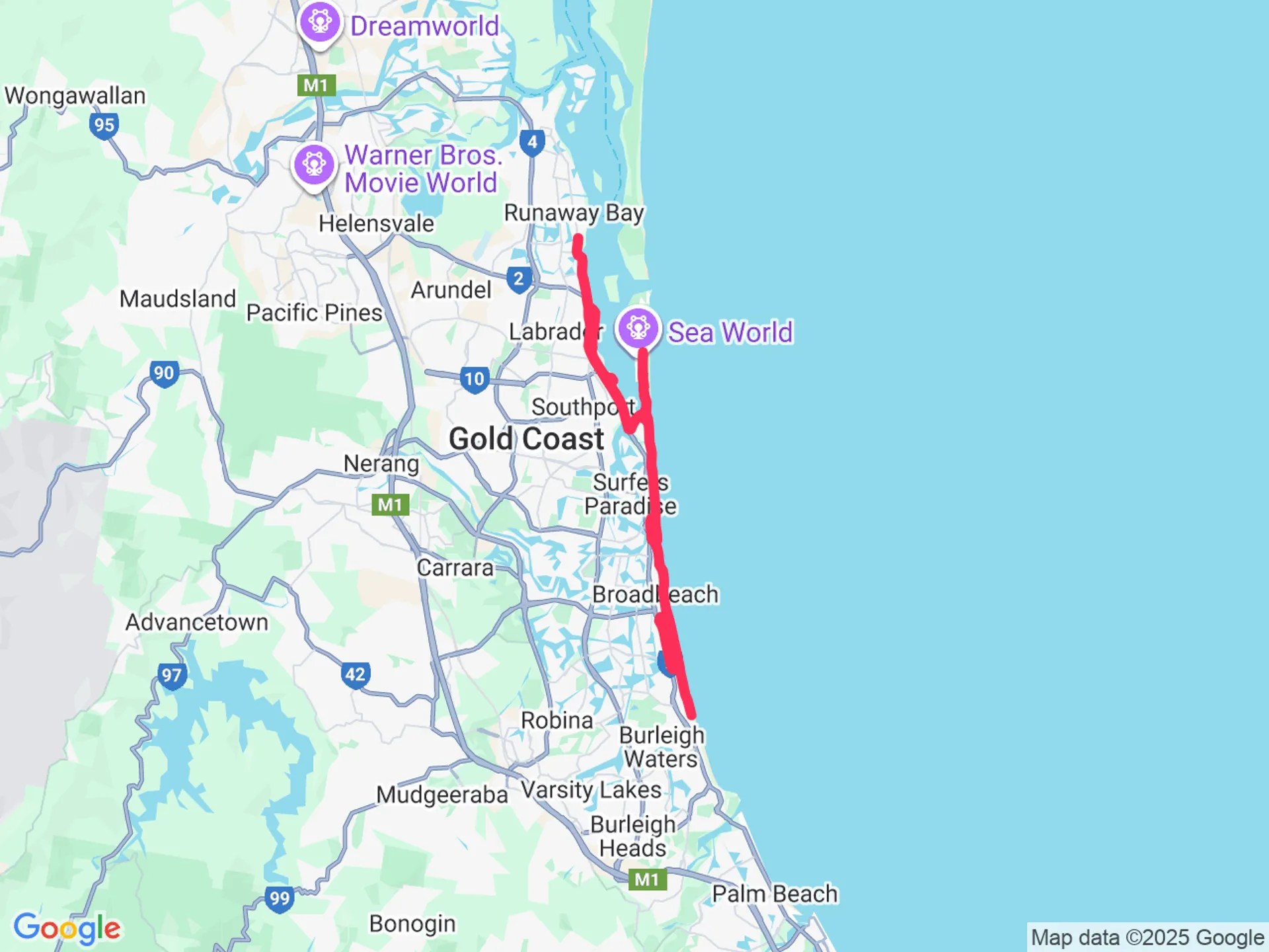 Gold Coast Marathon 2026 Race Info Course Results V O2 Gold Coast Marathon Map 2025 07 06.webp