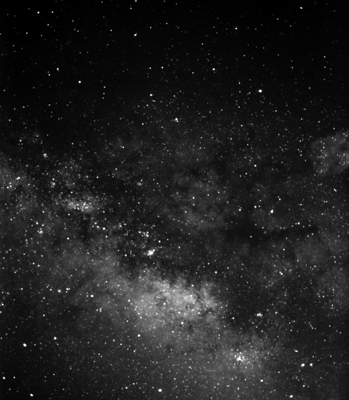 Milky Way on Film--Milky Way Core