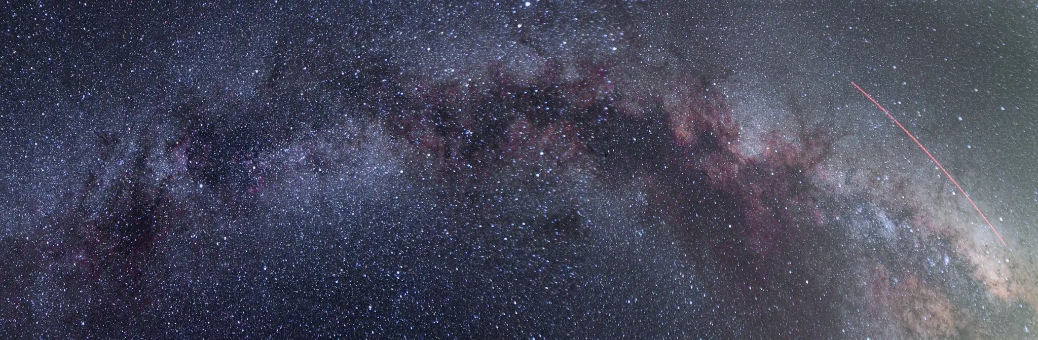 Milky Way panorama from Appalachian Astroworks