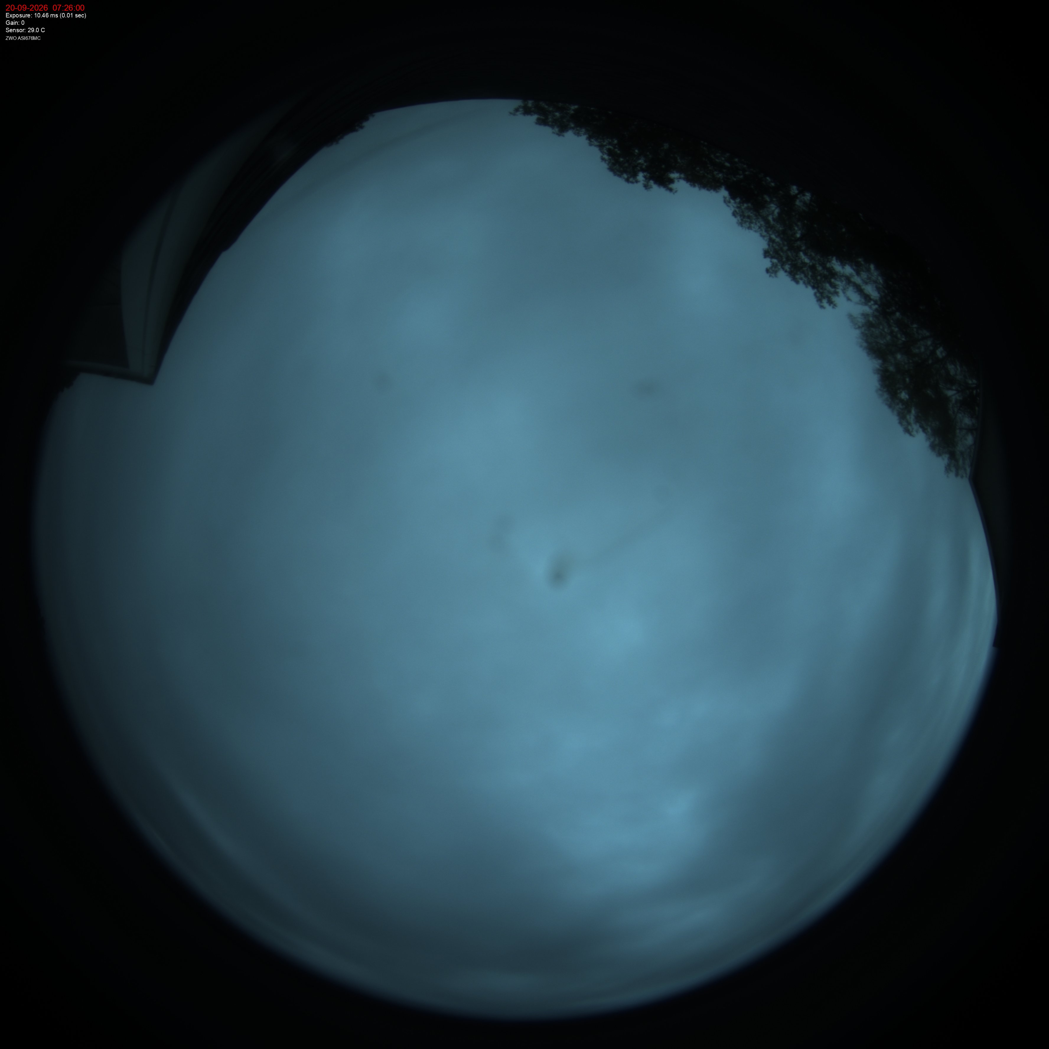 Live AllSky view from Appalachian Astroworks