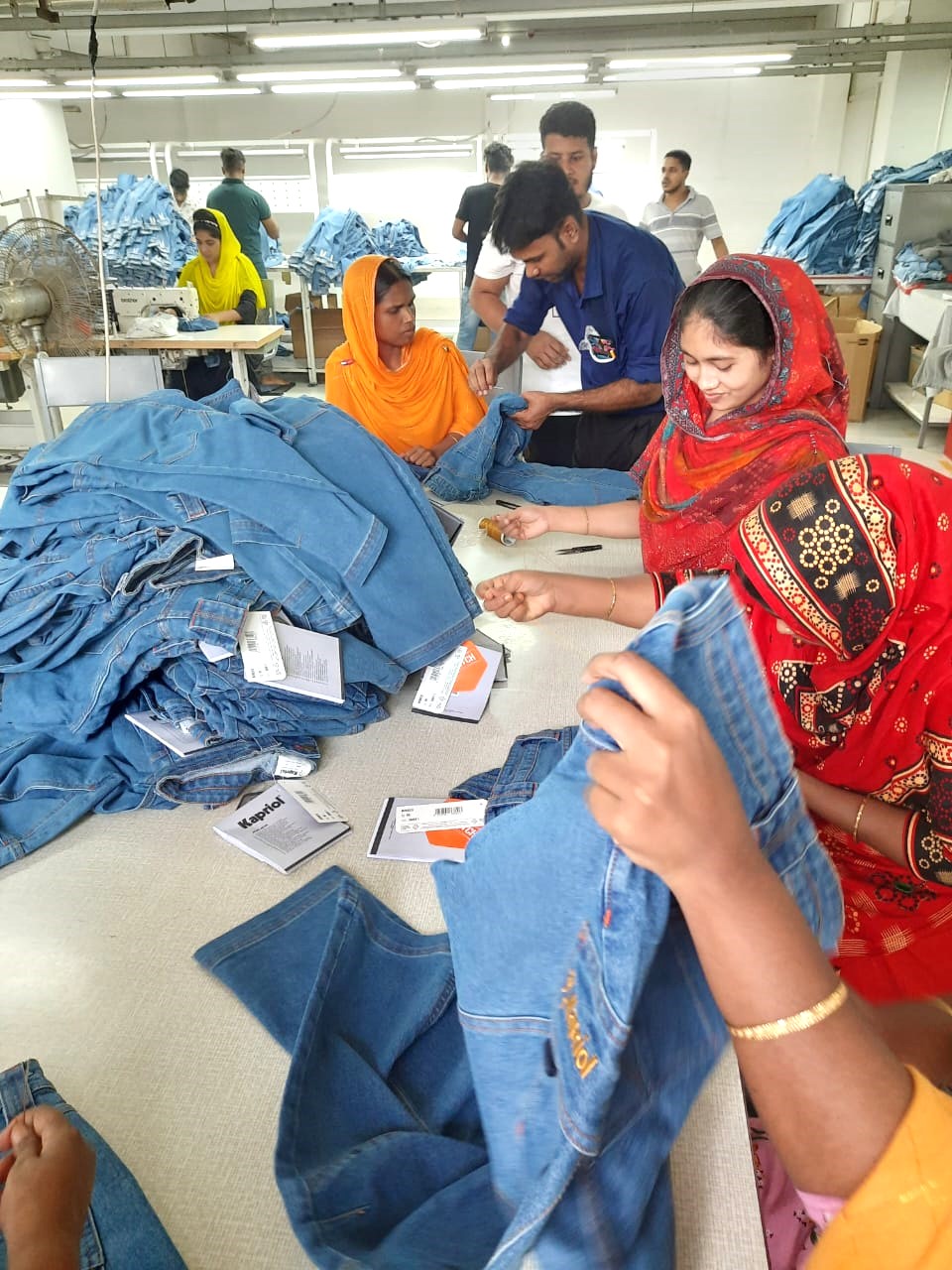 Worker working in Garments by Apparel Solutions Bangladesh