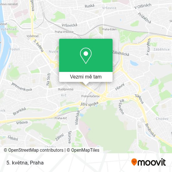 Jak Do 5 Kvetna V Praha 4 Autobus Vlak Metro Nebo Tramvaj