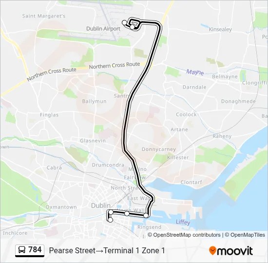 Dublin Airlink Map Ireland By Train And Train Routes Eurail Com