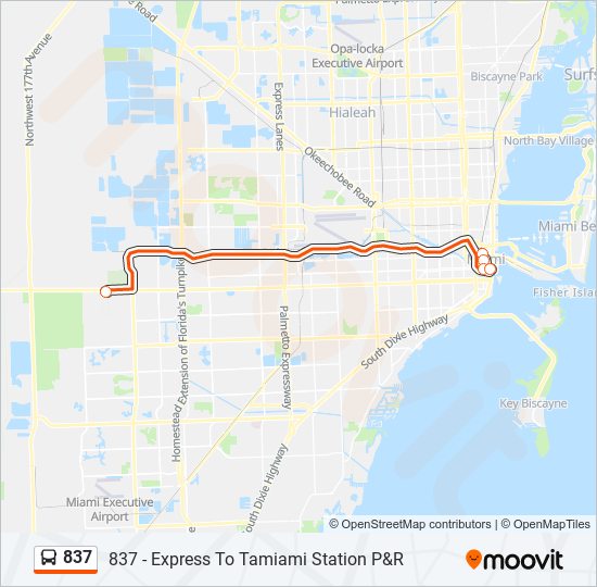 Tamiami Airport Map 7723265 