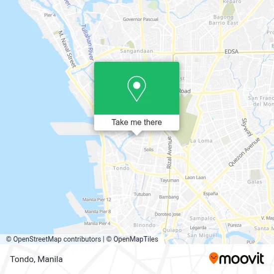 How To Get Tondo In Manila By Bus Or Train.