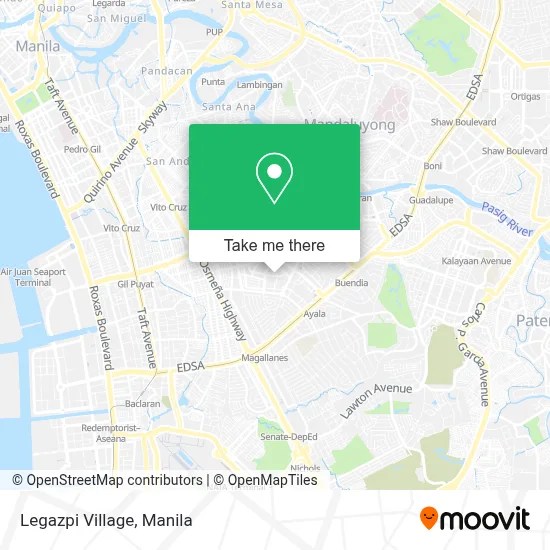 How To Get To Legazpi Village In Makati City By Bus Or Train