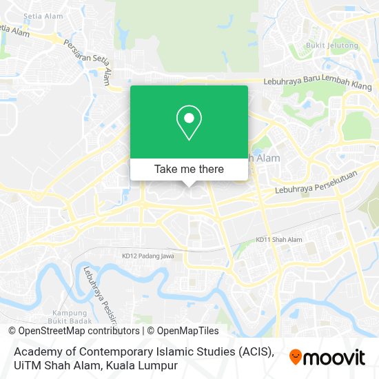 Islamic studies, 4.0 industrial revolution, acis, uitm melaka. How To Get To Academy Of Contemporary Islamic Studies Acis Uitm Shah Alam In Shah Alam By Bus Mrt Lrt Or Train