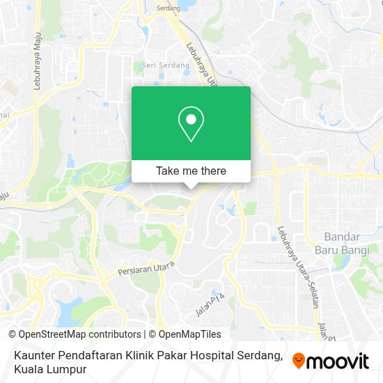 Iaitu mbsa, mbpj, mpsj, mpaj, mpk, mpkj dan mpsp. Å¦ä½åå¬äº¤å»sepangçkaunter Pendaftaran Klinik Pakar Hospital Serdang