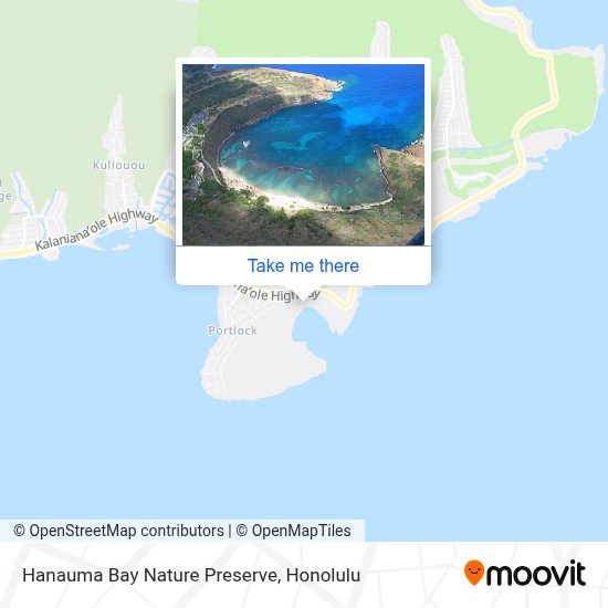 Hanauma Bay Map 18558613 