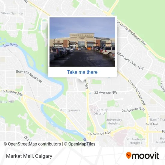 How To Get To Market Mall In Calgary By Bus Or Light Rail