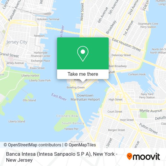 How To Get To Banca Intesa Intesa Sanpaolo S P A In Manhattan By Bus Subway Or Train