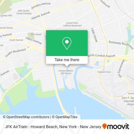 Listed below are approximate times: How To Get To Jfk Airtrain Howard Beach In Queens By Bus Subway Light Rail Or Train