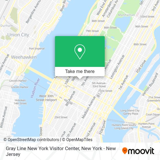 Since 1926, gray line citysightseeing new york bus tours has been inviting visitors . How To Get To Gray Line New York Visitor Center In Manhattan By Subway Bus Or Train