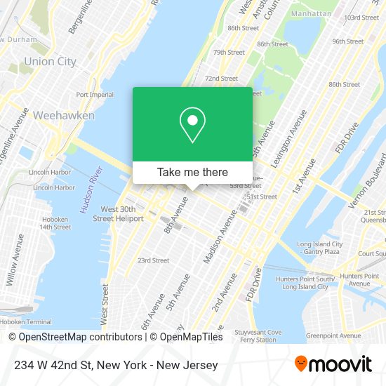234 west 42nd street, new york, 10036, ny, united states of america. How To Get To 234 W 42nd St In Manhattan By Bus Subway Or Train
