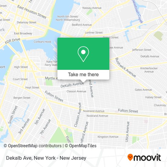 Lily beauty salon nj, north brunswick, new jersey. How To Get To Dekalb Ave In New York New Jersey By Subway Bus Or Train