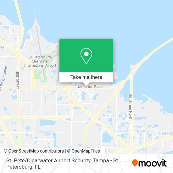 Clearwater Florida Airport Map 18158592 