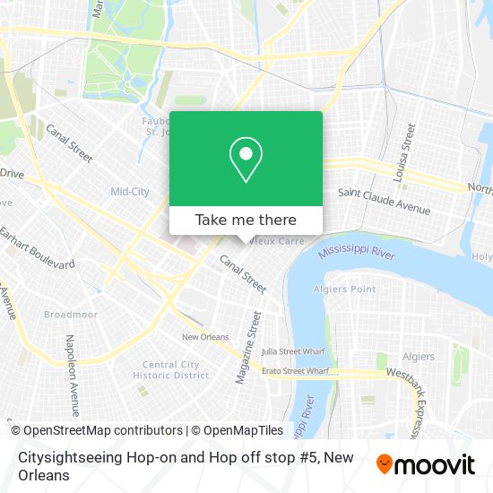 Learn how kangaroos hop across terrain, and if they're physically able to walk. How To Get To Citysightseeing Hop On And Hop Off Stop 5 In New Orleans By Bus Or Streetcar