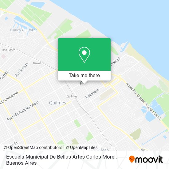 How To Get To Escuela Municipal De Bellas Artes Carlos Morel In Quilmes By Colectivo Or Train