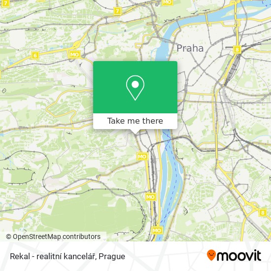 How To Get To Rekal Realitni Kancelar In Praha 5 By Bus Subway Train Or Light Rail