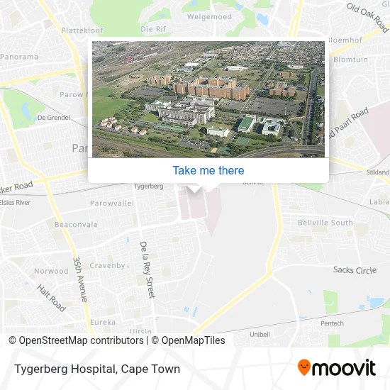 How To Get To Tygerberg Hospital In Kuils River By Train Or Bus