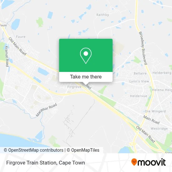 How To Get Firgrove Train Station In Somerset West By Or Bus.
