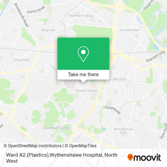 How To Get To Ward A2 Plastics Wythenshawe Hospital In Manchester By 28732509 