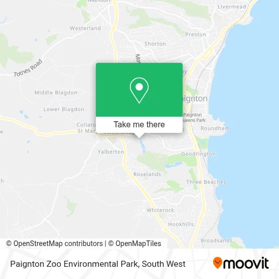How To Get To Paignton Zoo Park In Galmpton By Bus Or Train