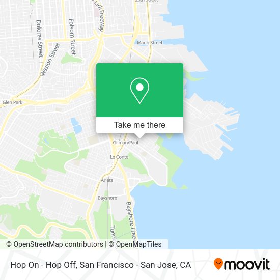 Iconic san francisco scenes greet visitors at nearly every turn—watch the fog roll in from the bay, snap a selfie with the golden gate bridge, or hop on a streetcar driving up the city's countless hills. How To Get To Hop On Hop Off In Bayview Sf By Bus Light Rail Or Bart