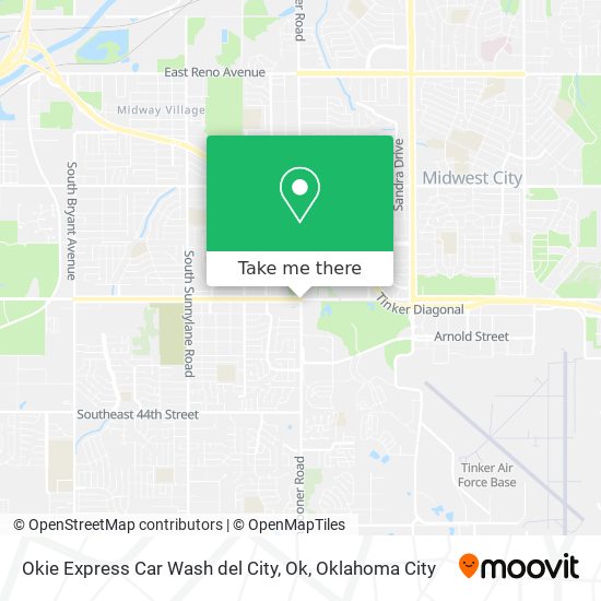 how to get to okie express car wash del city ok in del city by bus on okie car wash del city