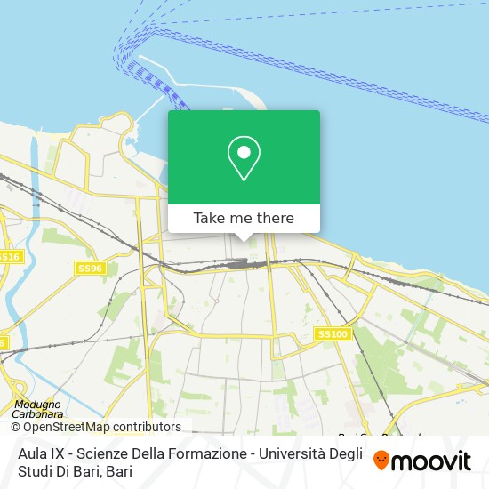 Как Доехать До Aula Ix - Scienze Della Formazione - Università Degli Studi Di Bari В Bari На Автобусе, Поезде, Метро Или Трамвае 550_x_550_jpg