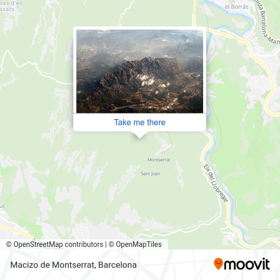 Take the r5 train from barcelona to either the aeri de montserrat stop or one station further to the monistrol de montserrat stop. How To Get To Macizo De Montserrat In Monistrol De Montserrat By Train Or Bus