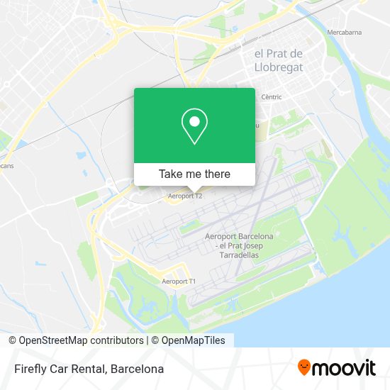 how to get to firefly car rental in el prat de llobregat by bus metro or train on firefly car rental barcelona