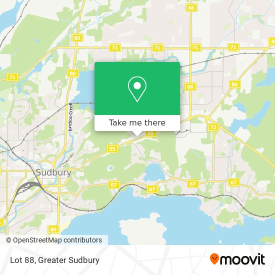 Como Llegar A Lot 88 En Greater Sudbury En Autobus