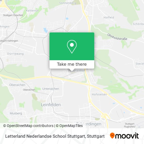 How To Get To Letterland Nederlandse School Stuttgart In Stuttgart By Subway Bus Or S Bahn