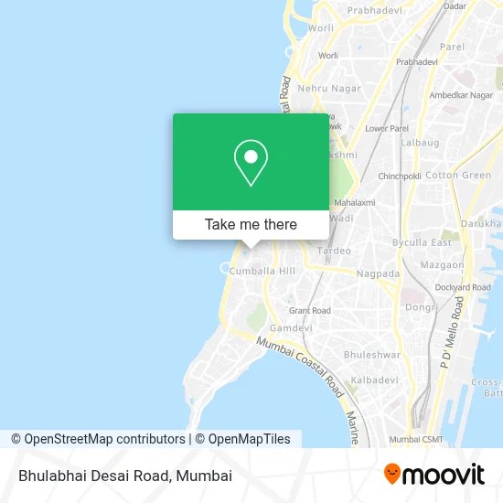 How To Get Bhulabhai Desai Road In Malabar Hill By Bus Train Or Metro.