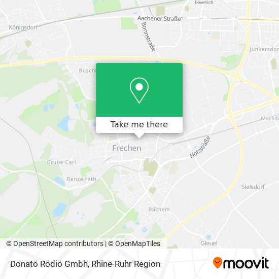 How To Get To Donato Rodio Gmbh In Frechen By Bus Light Rail Or Train